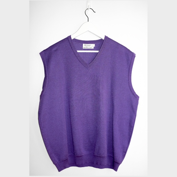 V-Neck Sweater Vest - Picture 1 of 3